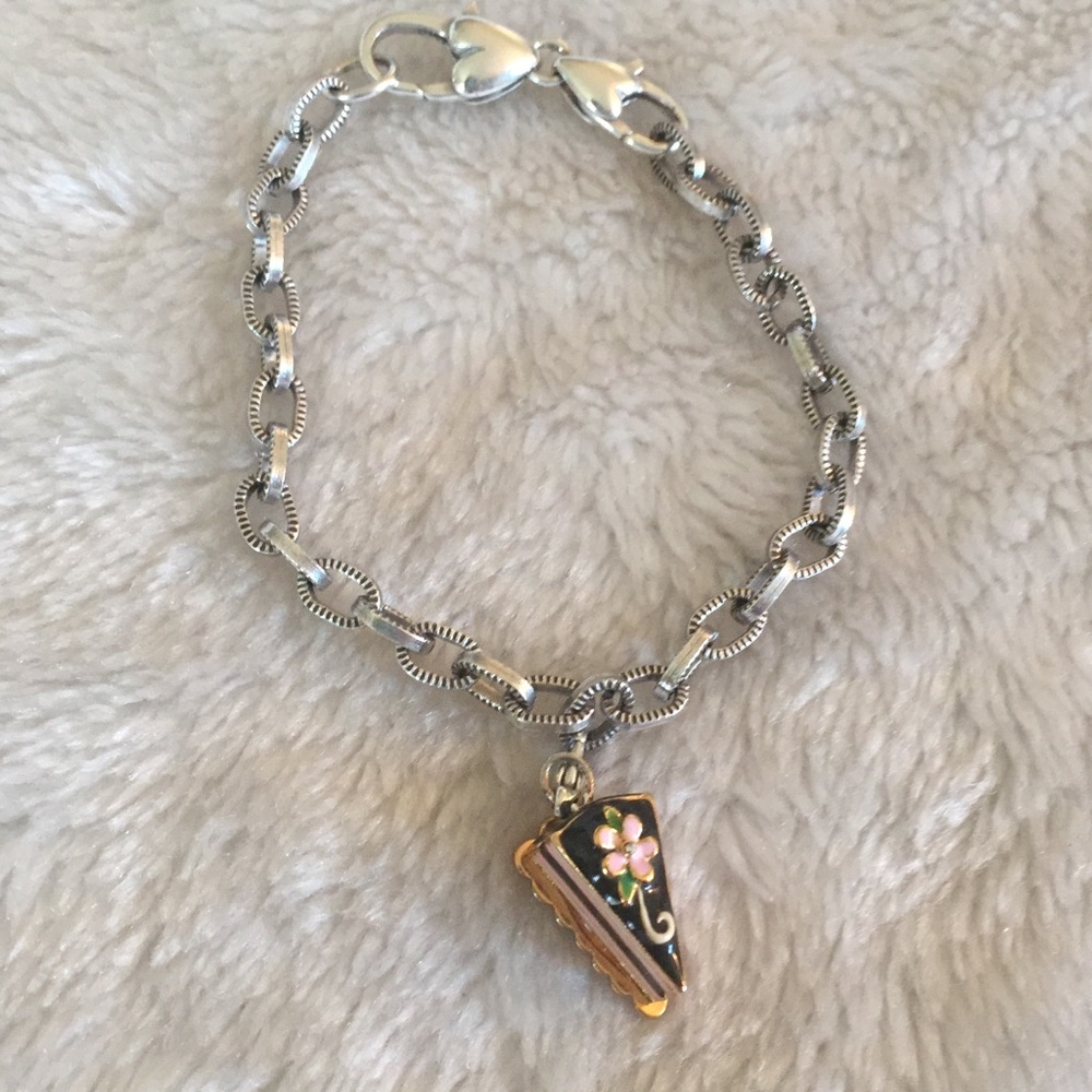 Brighton Cake Slice Charm Bracelet